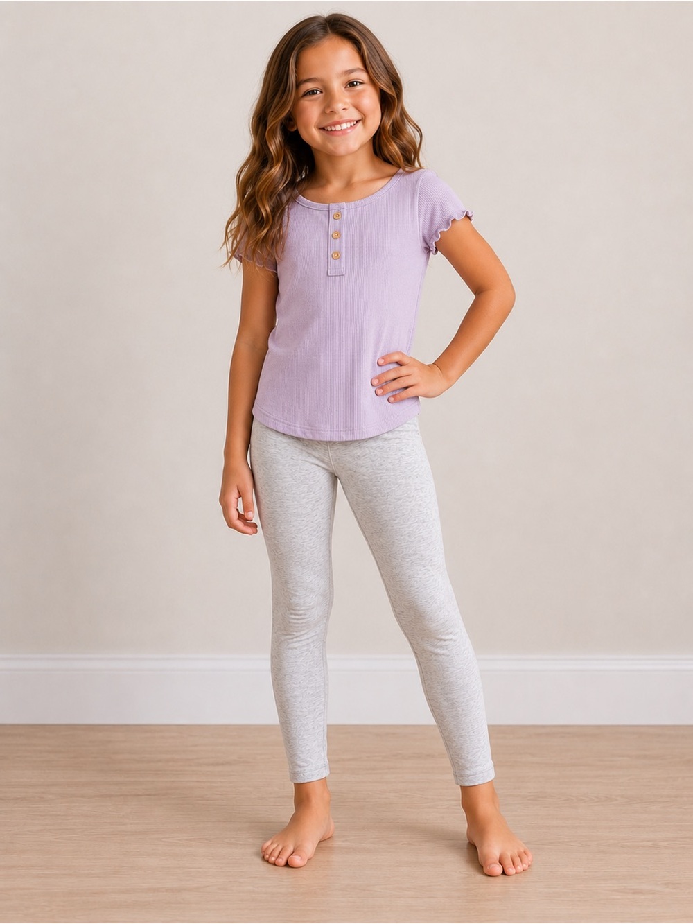 Wonder Nation Gray Leggings